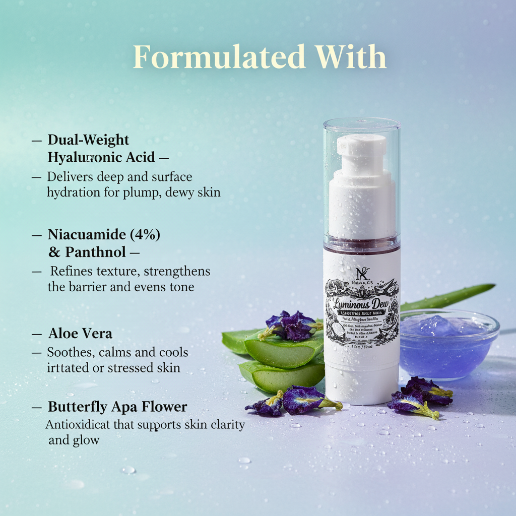 Formulated With - Luminous Dew Clarifying Jelly Mask