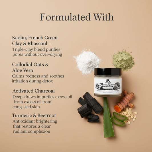Formulated With - Mineral Radiance Clarifying Mask