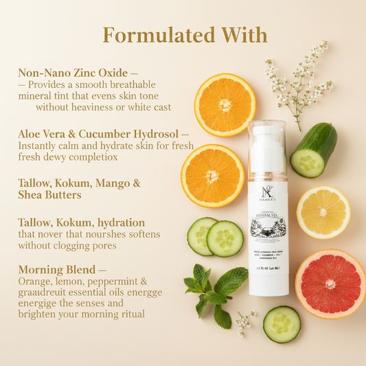 Formulated With - Morning Mineral Veil