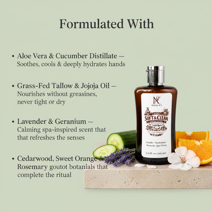 Formulated With - Soft & Clean