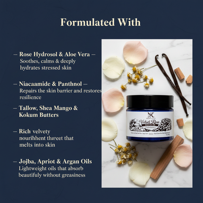 Formulated With - Velvet Rose Recovery Mask