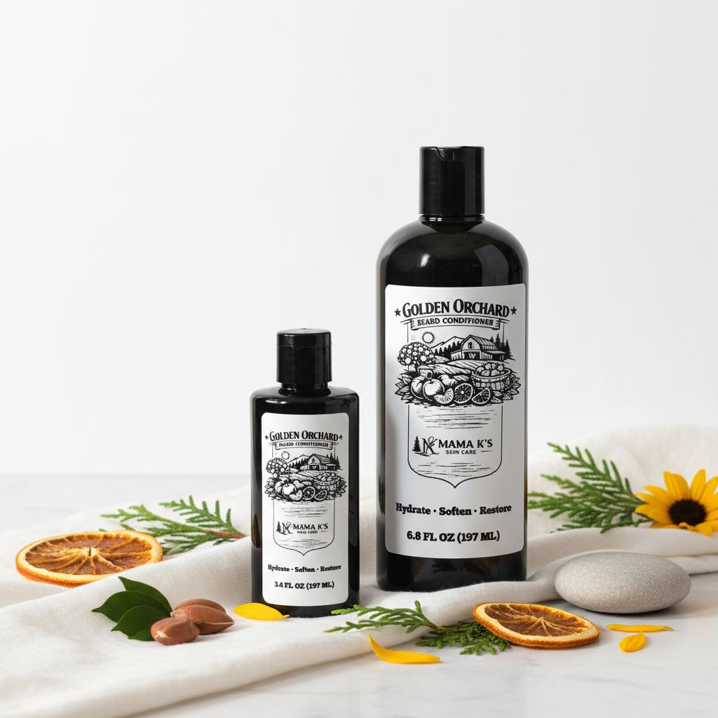 Golden Orchard Beard Conditioner — clean hero shot v3