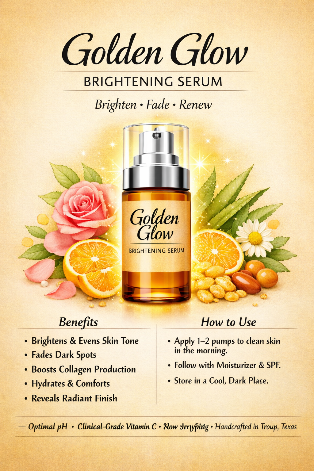 Golden Glow Brightening Serum