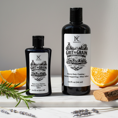 Grit & Grain – Hochleistungs-Handwaschmittel für Werkstatt und Bauernhof