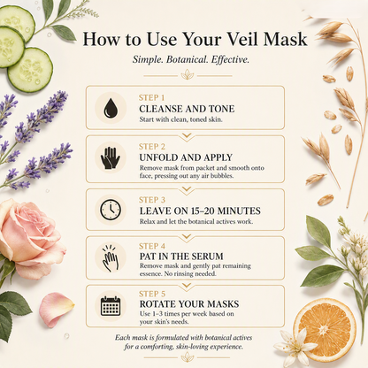 Veil Face Sheet Mask Collection Bundle