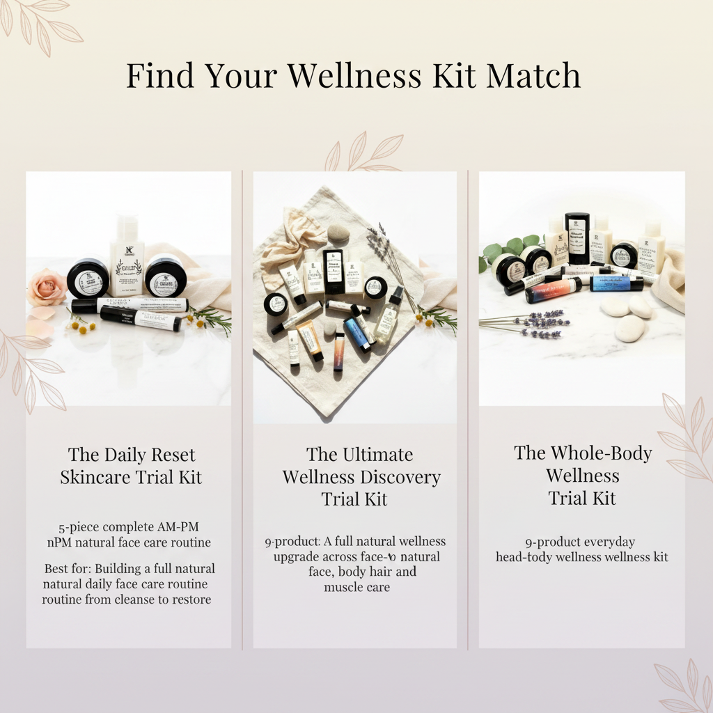 Find Your Wellness Kit Match - Mama K's wellness kit comparison