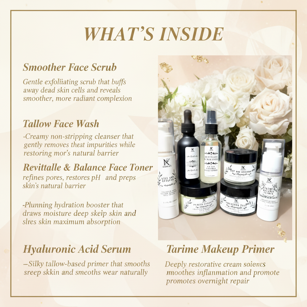 What's Inside - The Full Harmony Complete Natural Face Care Gift Set