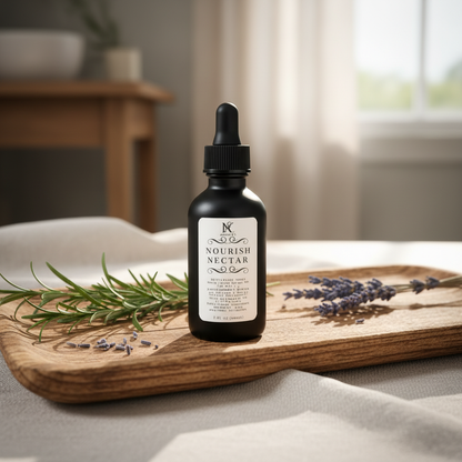 Nourish Nectar cozy lifestyle hero shot