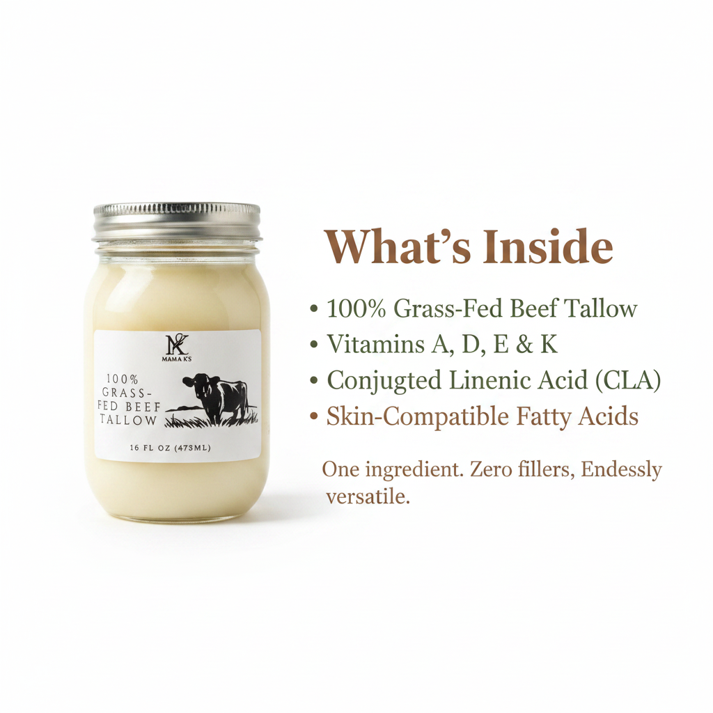 Grass-Fed Tallow What's Inside tile