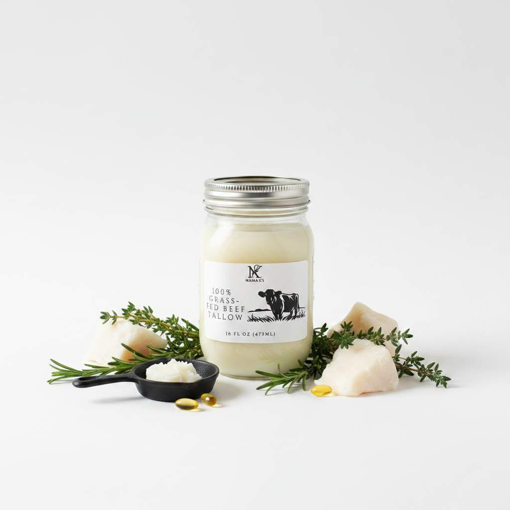 Grass-Fed Tallow clean hero shot