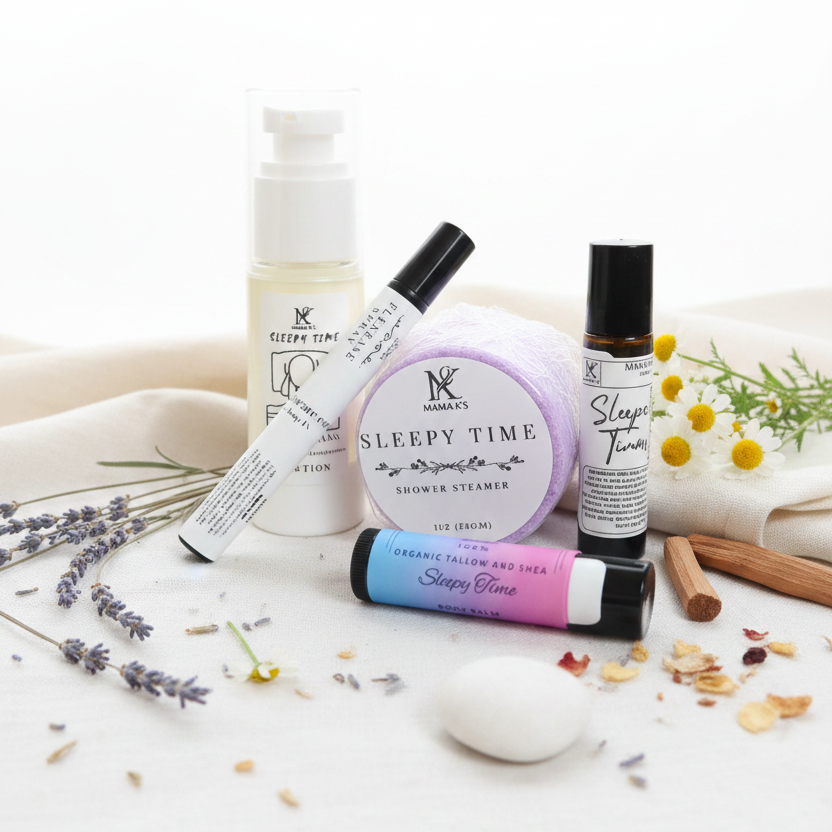 Sleep Synergy Natural Sleep Gift Set - Clean White Marble Hero Shot