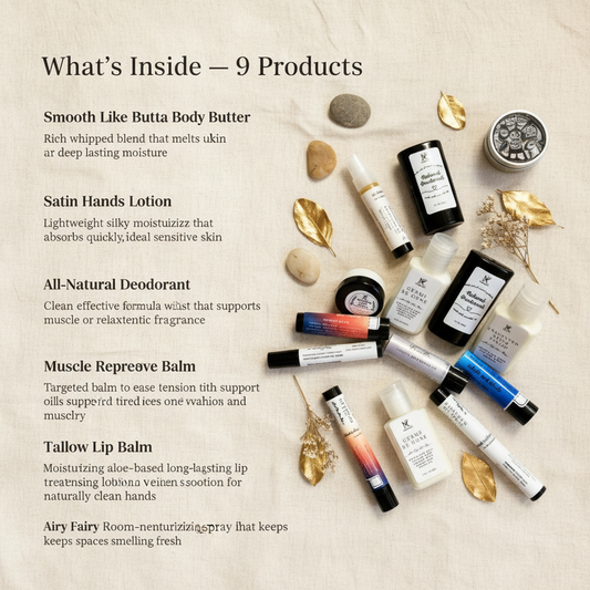 What's Inside - The Whole-Body Wellness Trial Kit 9 products