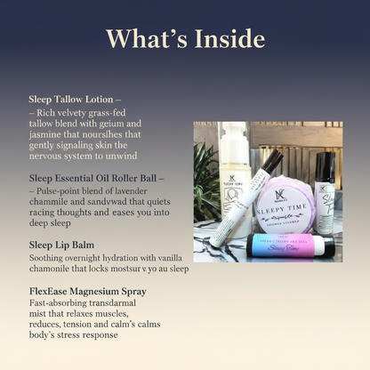 What's Inside - Sleep Synergy Natural Sleep Gift Set