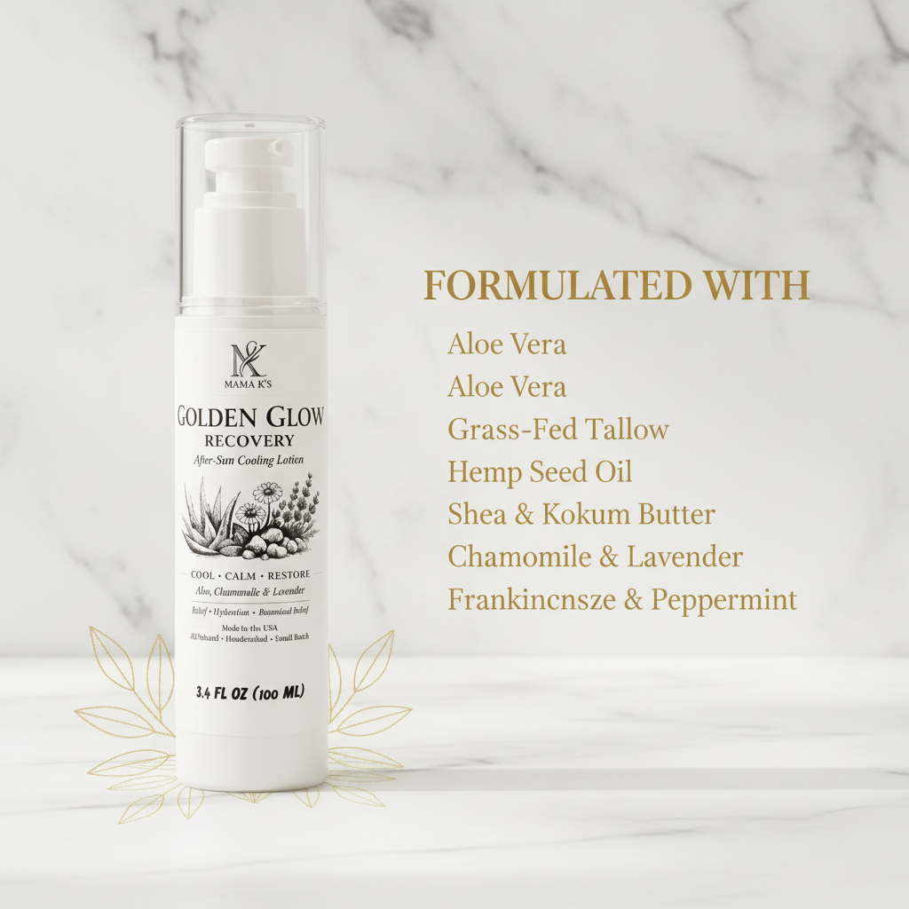 Golden Glow Recovery Formulated With tile