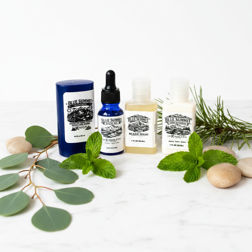 The Gentleman's Grooming Kit - Blue Summit Clean Hero Shot