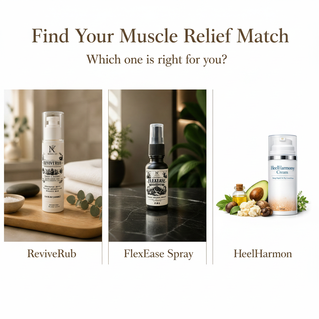 Find Your Muscle Relief Match tile
