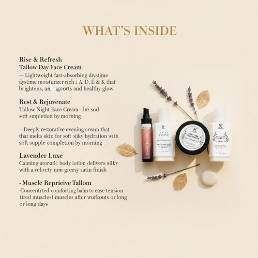 What's Inside - Little Luxuries Sampler 4 products