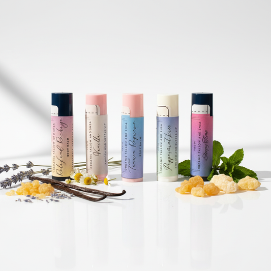 Lip & Body Balms clean hero shot