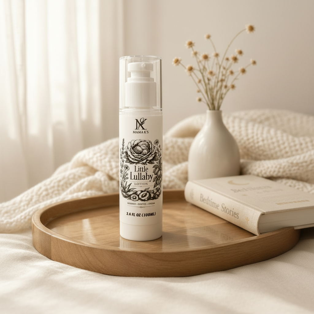 Little Lullaby Lotion cozy lifestyle