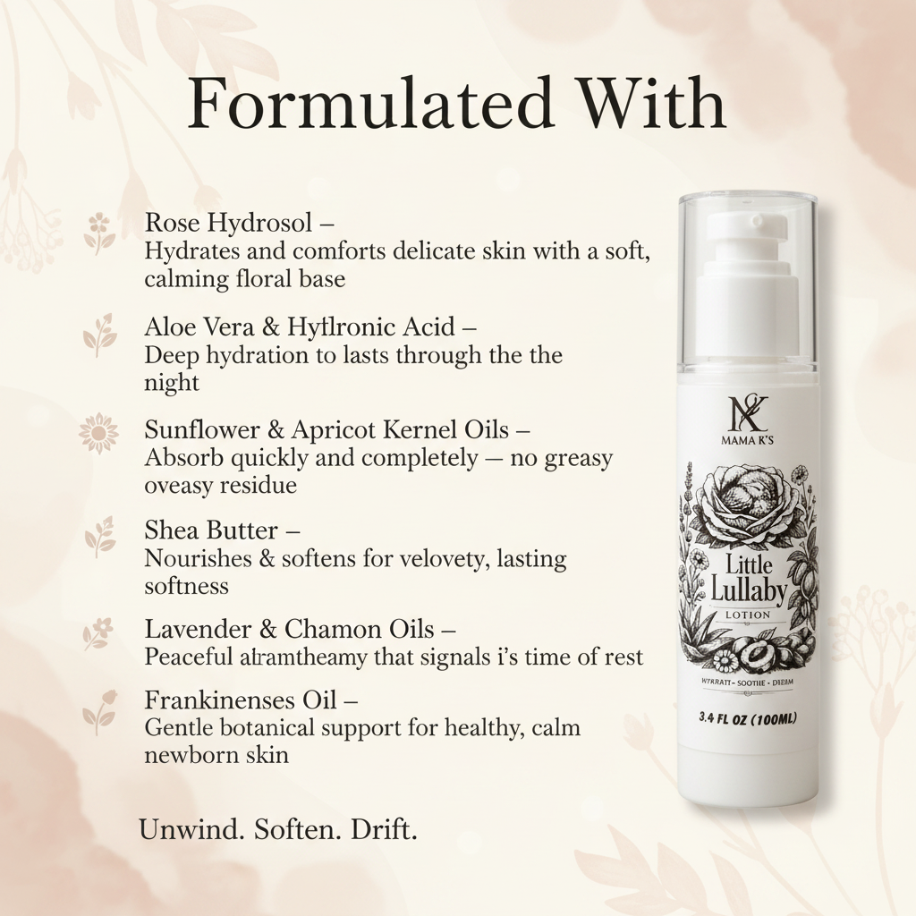 Little Lullaby Lotion Formulated With