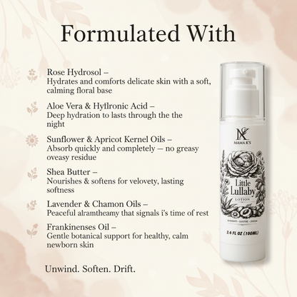 Little Lullaby Lotion Formulated With