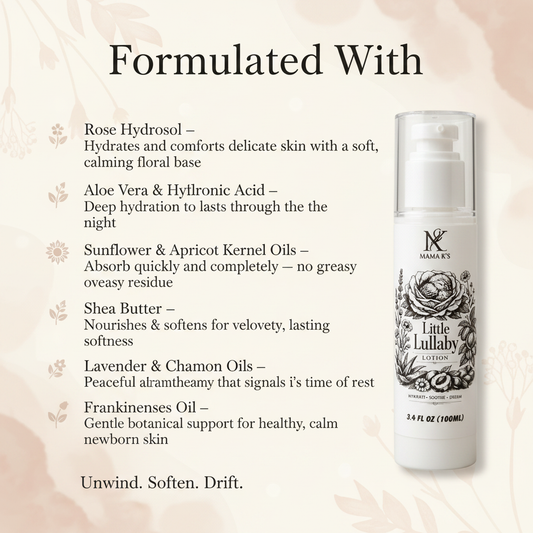 Little Lullaby Lotion Formulated With