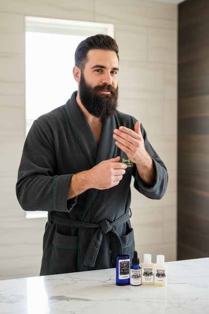 Man using The Gentleman's Grooming Kit