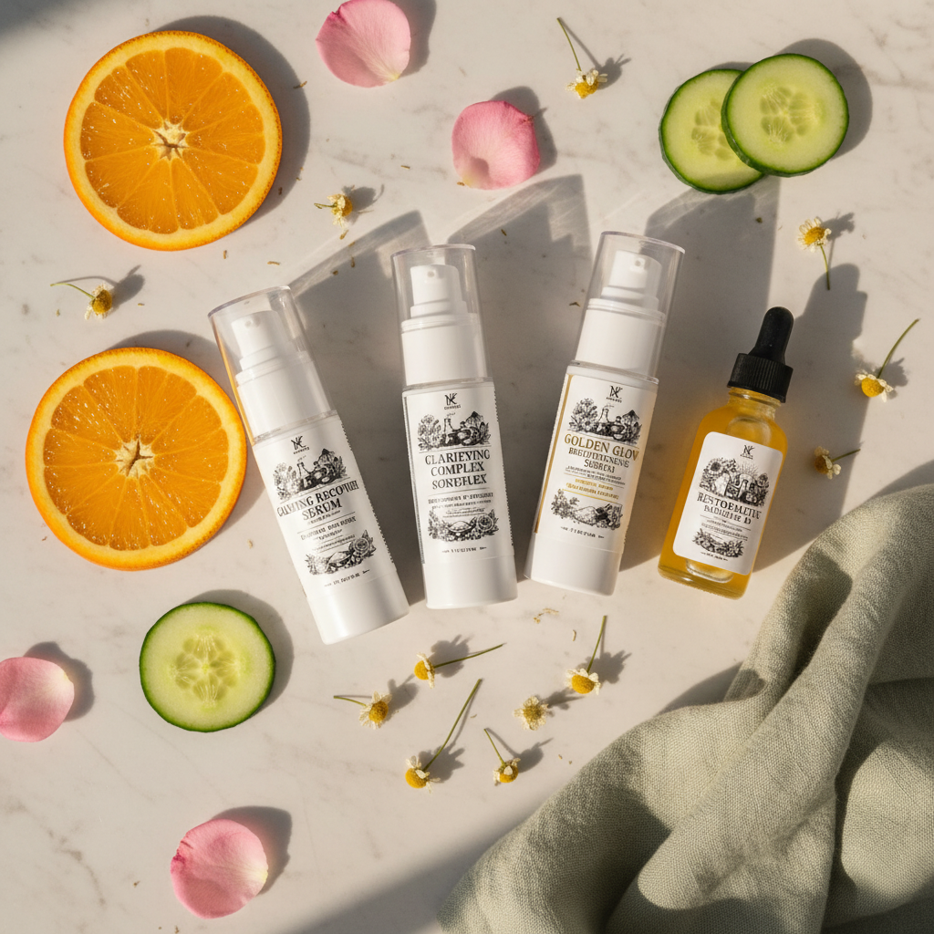 Mini Discovery Serum Set cozy lifestyle