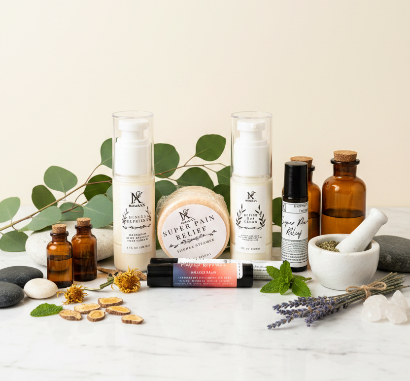 Rapid Relief Trial Set - Luxury Apothecary Hero Shot