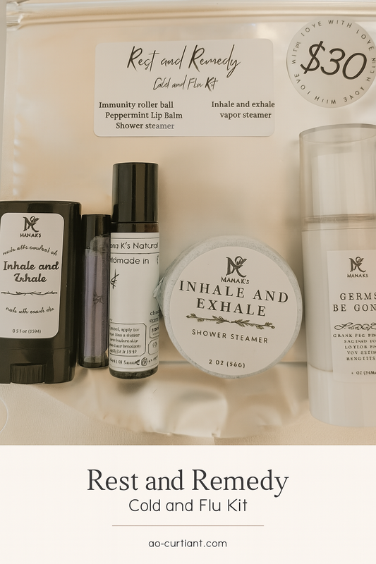 Rest and Remedy Set - cold and flu season