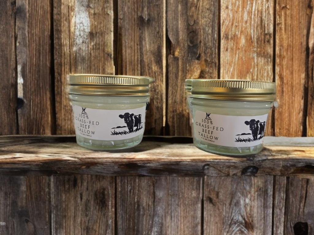100% Grass-fed beef tallow