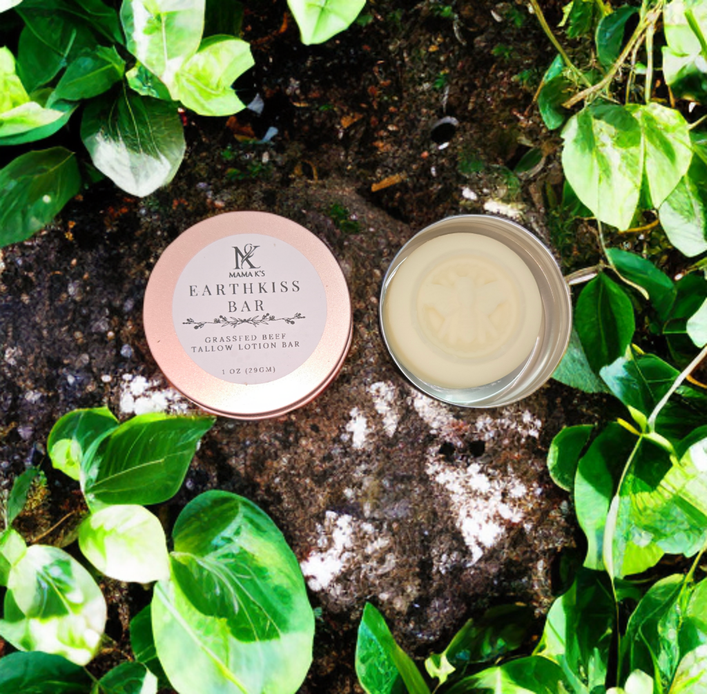 EarthKiss Bar - solid tallow lotion bar