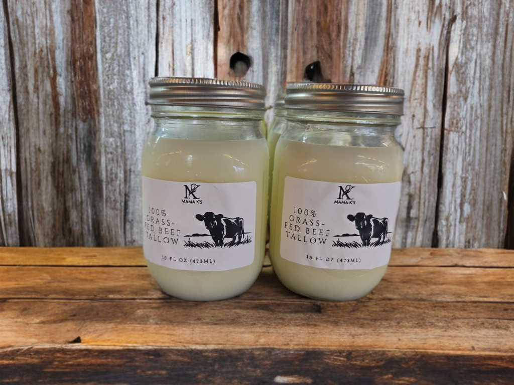 100% Grass-fed beef tallow