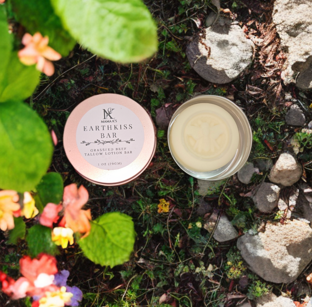 EarthKiss Bar - solid tallow lotion bar