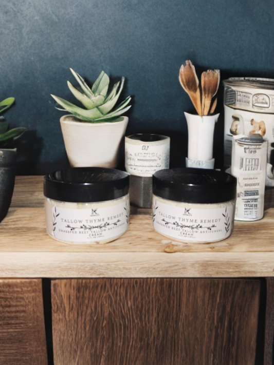Clearance - Tallow Thyme Remedy - all natural antifungal cream