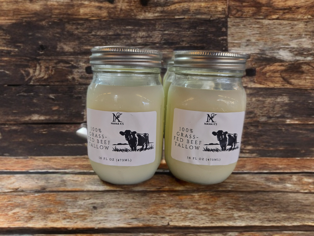 100% Grass-fed beef tallow