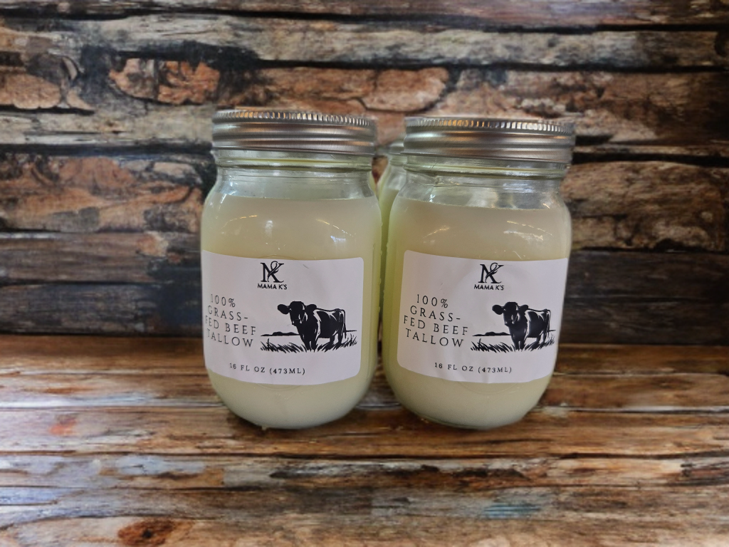 100% Grass-fed beef tallow