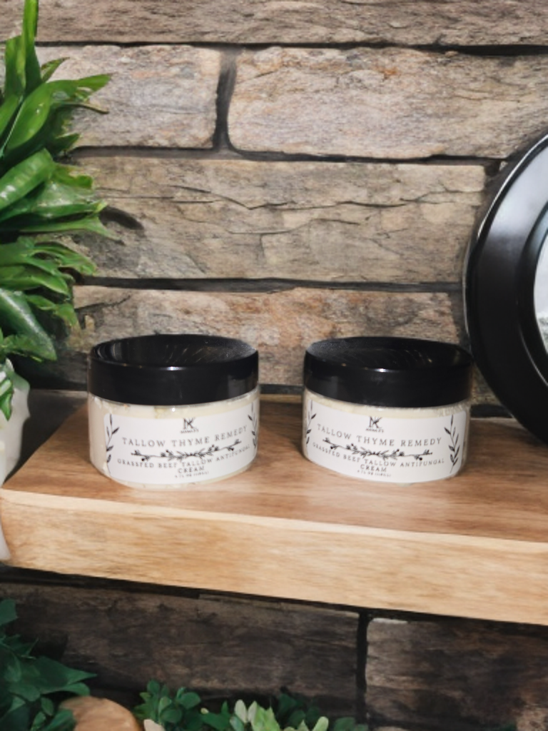 Clearance - Tallow Thyme Remedy - all natural antifungal cream