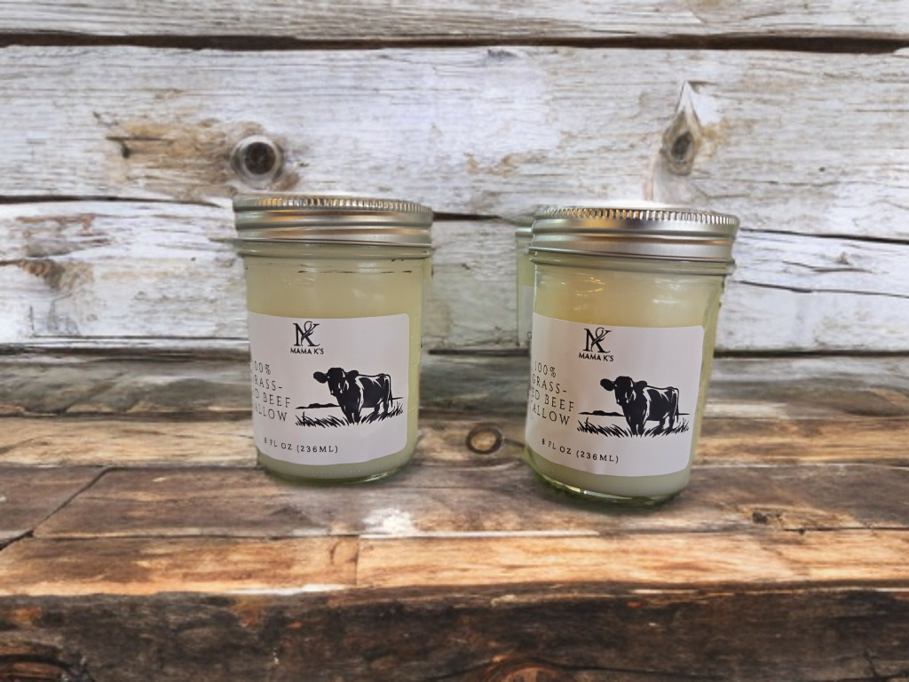 100% Grass-fed beef tallow