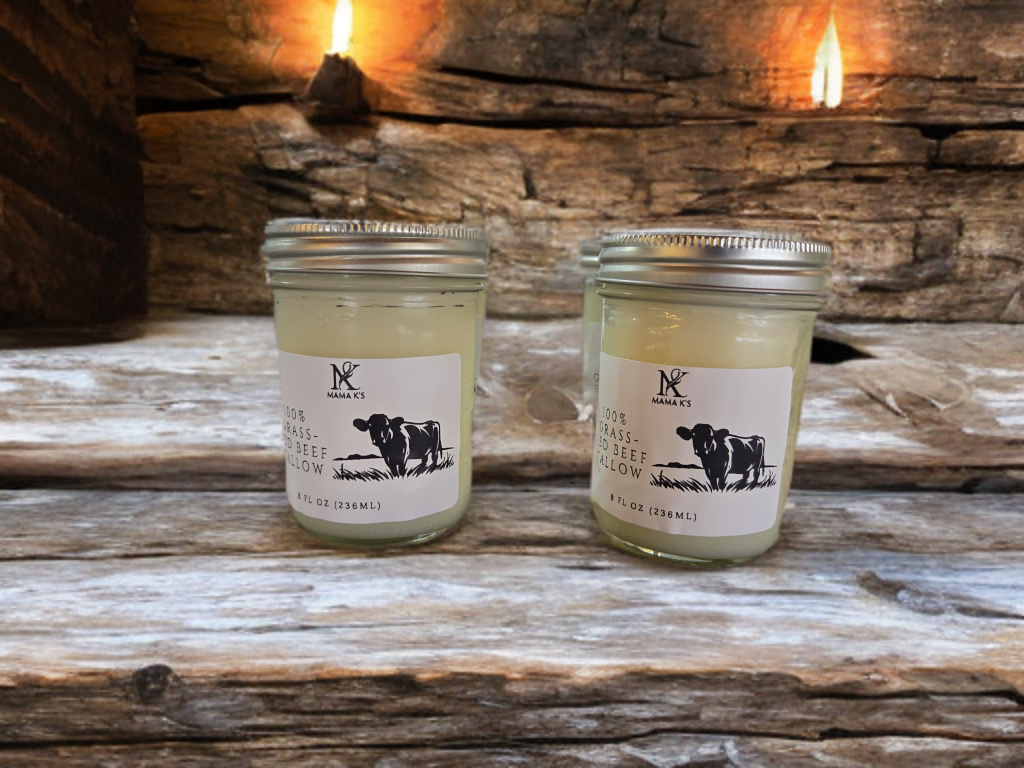 100% Grass-fed beef tallow