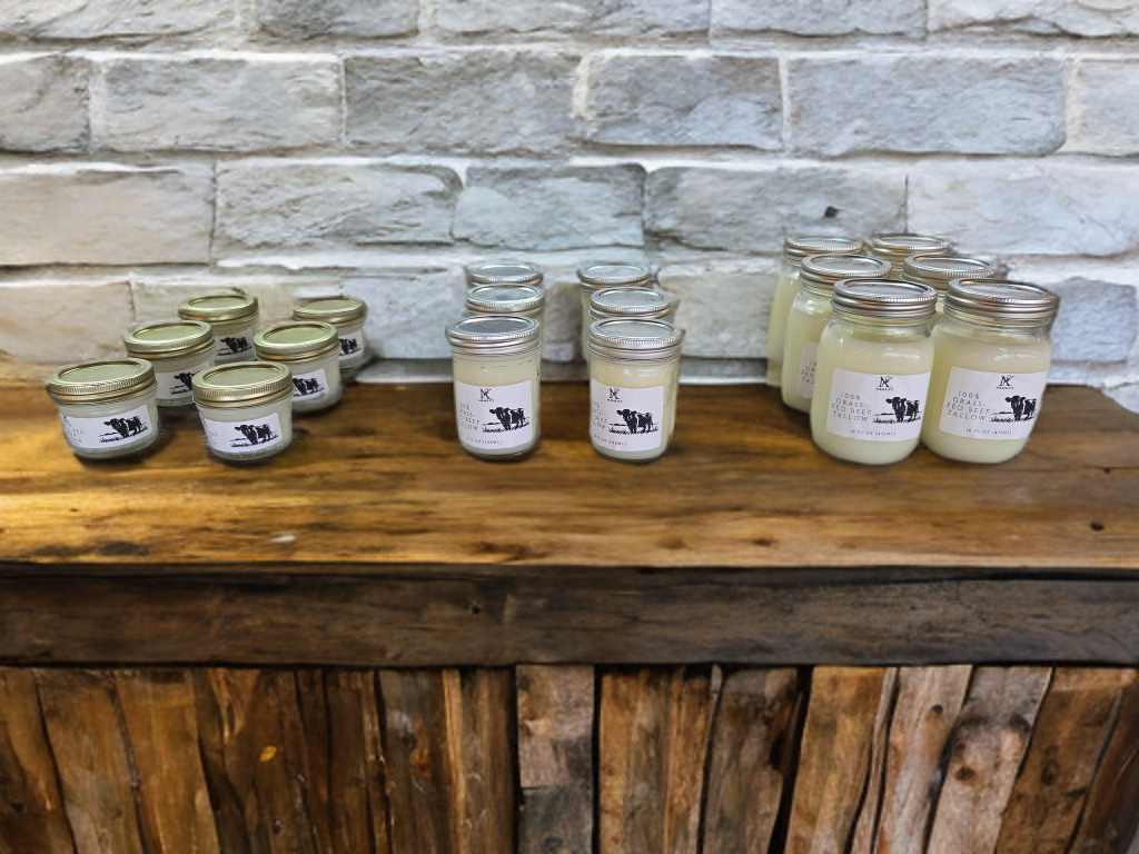 100% Grass-fed beef tallow
