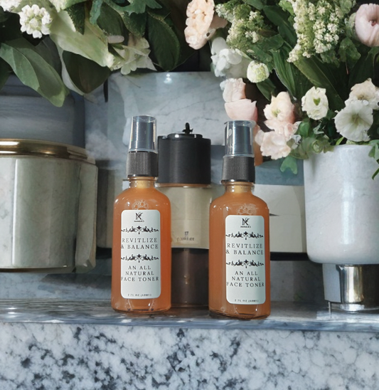 Revitalize and Balance - natural face toner
