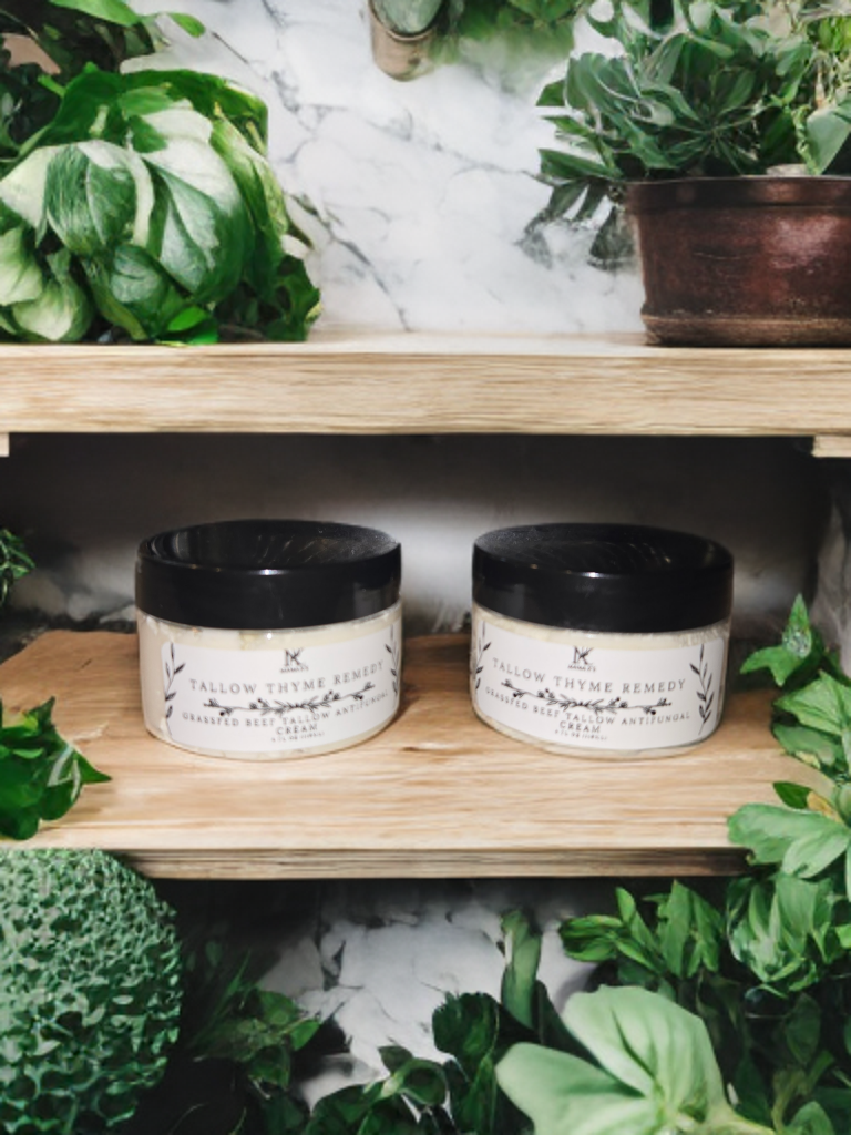 Clearance - Tallow Thyme Remedy - all natural antifungal cream