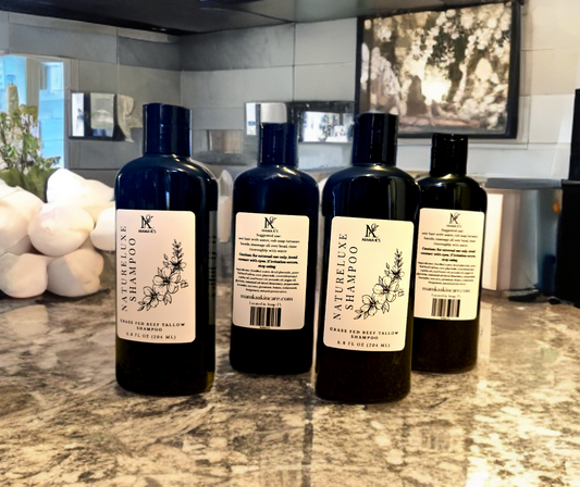 NatureLuxe — All-Natural Tallow Shampoo