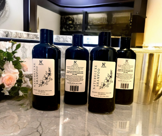 NatureLuxe — All-Natural Tallow Shampoo