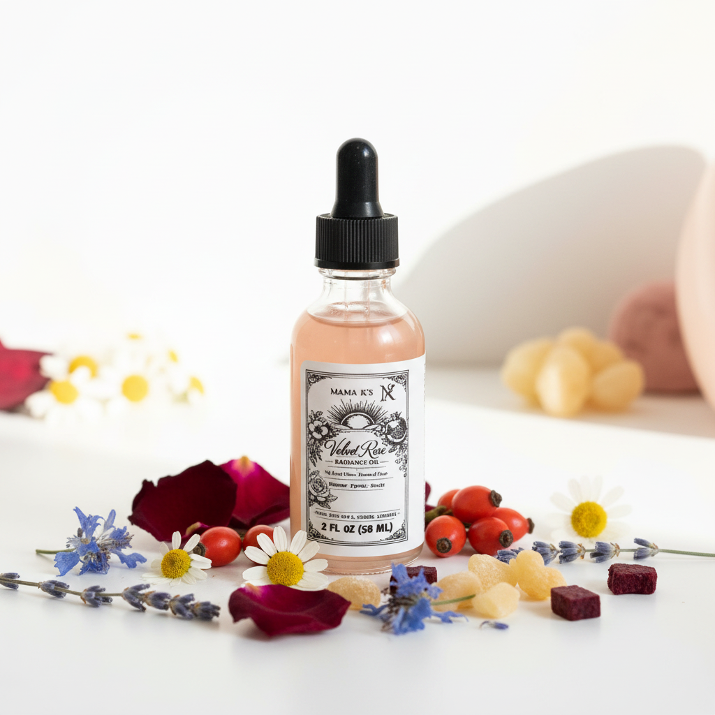 Velvet Rose Radiance Oil clean hero shot
