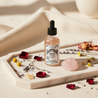 Velvet Rose Radiance Oil cozy lifestyle