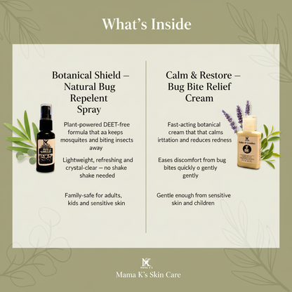 What's Inside - Bug Defense & Relief Mini Kit