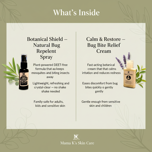 What's Inside - Bug Defense & Relief Mini Kit